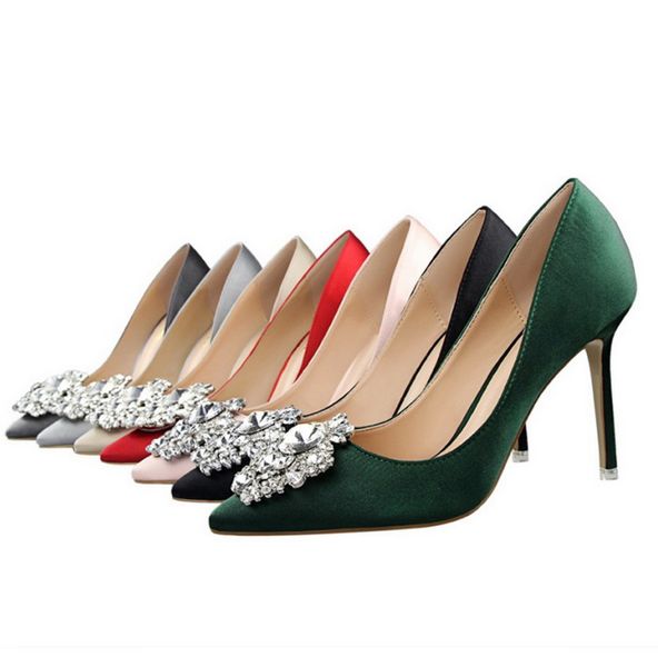 high heel womens fine heel womens shoes sequins shallow mouth pointed buckle high heels bridal wedding shoes shoes woman, Black
high heel womens fine heel womens shoes sequins shallow mouth pointed buckle high heels bridal wedding shoes shoes woman, Black