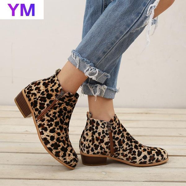 style fashion women boots round head low square heel pu leather waterproof woman autumn winter casual ankle boot, Black
style fashion women boots round head low square heel pu leather waterproof woman autumn winter casual ankle boot, Black