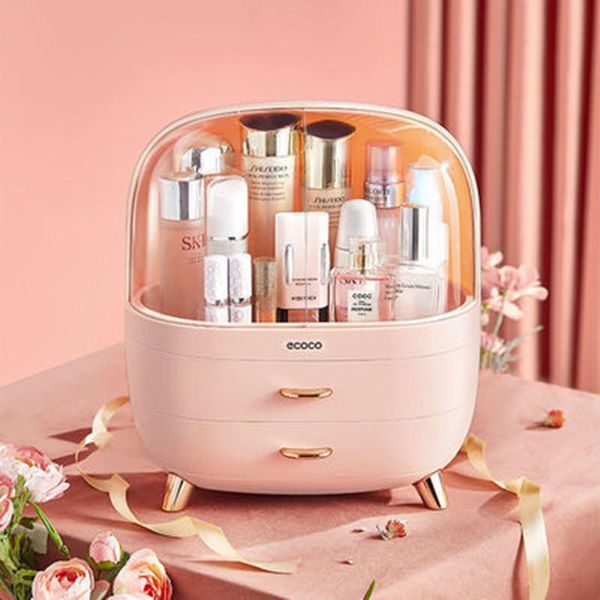 makeup organizer waterproof cosmetic case jewelry box multifunctional travel drawer home storage boxs boxes & bins
makeup organizer waterproof cosmetic case jewelry box multifunctional travel drawer home storage boxs boxes & bins