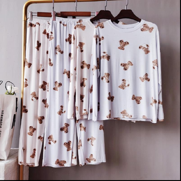 long sleeved pajamas suit, modal womens sleepwears comfortable home wear, soft printed pajamas, trousers, Black;red
long sleeved pajamas suit, modal womens sleepwears comfortable home wear, soft printed pajamas, trousers, Black;red
