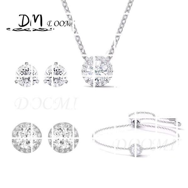 chains 2021 fashion jewelry sets swa1:1 angel eye, exquisite crystal, noble temperament lady bracelet charm, Silver
chains 2021 fashion jewelry sets swa1:1 angel eye, exquisite crystal, noble temperament lady bracelet charm, Silver