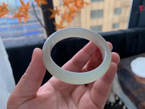 vintage hetian qingshui and purple two-tone 100% jade girl's bangle women's bracelets women wedding jewelry b916003, Black
vintage hetian qingshui and purple two-tone 100% jade girl's bangle women's bracelets women wedding jewelry b916003, Black