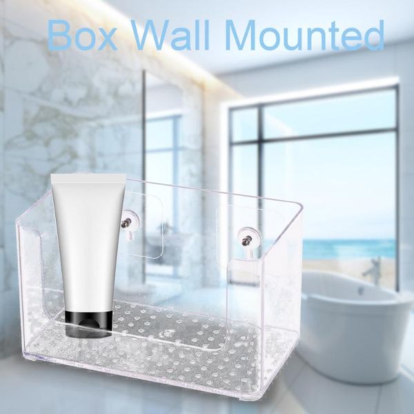 bathroom storage & organization wall mounted punch kitchen mask box space saving transparent seamless cosmetic finishing suction home
bathroom storage & organization wall mounted punch kitchen mask box space saving transparent seamless cosmetic finishing suction home