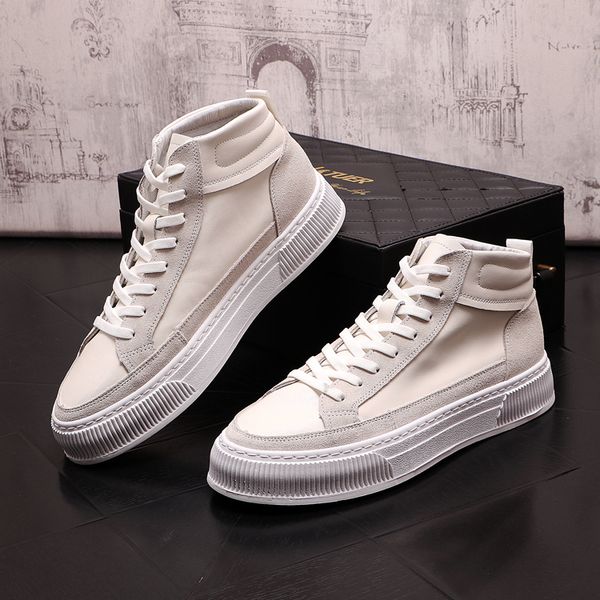 british styl fashion men casual dress wedding boots spring vulcanize walking sneakers brand comfortable lace up hip-hop high sport loafers n, Black
british styl fashion men casual dress wedding boots spring vulcanize walking sneakers brand comfortable lace up hip-hop high sport loafers n, Black