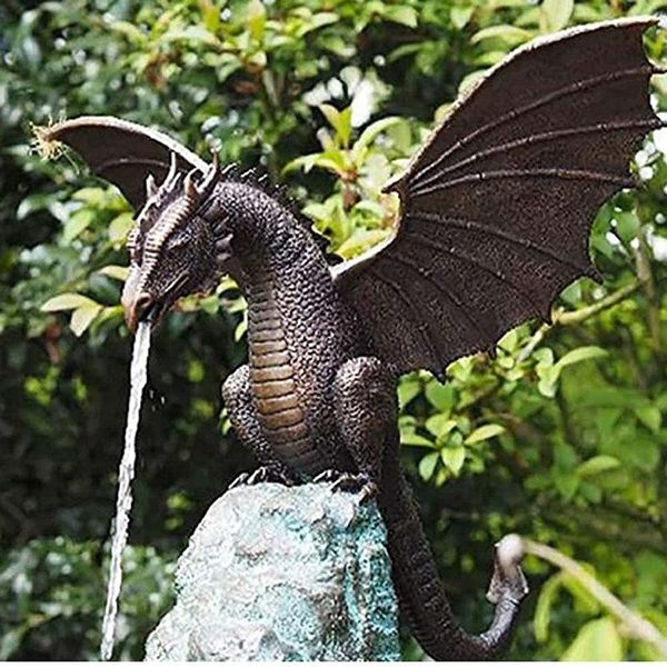 garden decorations decoration precision casting water-breathing dragon sculpture solid bronze fountain home -40
garden decorations decoration precision casting water-breathing dragon sculpture solid bronze fountain home -40