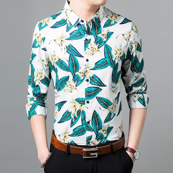 spring male floral dress shirts fashion flowers printing men pure cotton long sleeve men's casual, White;black
spring male floral dress shirts fashion flowers printing men pure cotton long sleeve men's casual, White;black