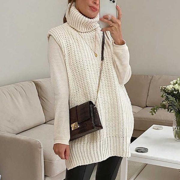 vintage women knitted turtleneck long sweaters spring- autumn fashion ladies elegant pullovers female chic knitwear 210527, White;black
vintage women knitted turtleneck long sweaters spring- autumn fashion ladies elegant pullovers female chic knitwear 210527, White;black