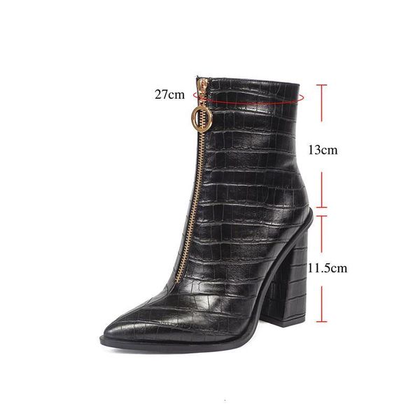 boots morazora women ankle boots pointed toe zip autumn short concise high heel dress shoes ladies office shoes1 065d, Black
boots morazora women ankle boots pointed toe zip autumn short concise high heel dress shoes ladies office shoes1 065d, Black