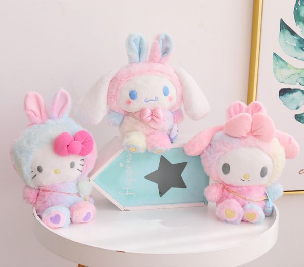 27 cm my melody cinnamorol kitty soft stuffed plush dolls cute anime kawali dogs cats decorate bags kids toys girls gift
27 cm my melody cinnamorol kitty soft stuffed plush dolls cute anime kawali dogs cats decorate bags kids toys girls gift