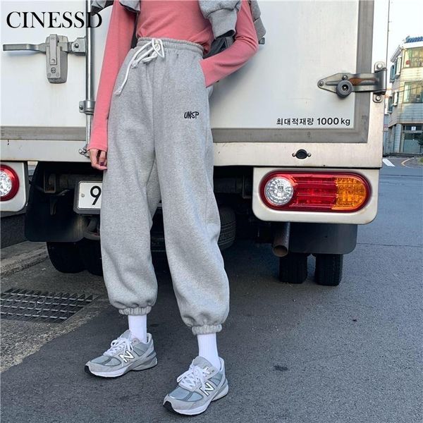 women's pants & capris women sport drawstring jogging winter warm loose sportwear trousers female fashion casual streetwear cargo, Black;white
women's pants & capris women sport drawstring jogging winter warm loose sportwear trousers female fashion casual streetwear cargo, Black;white