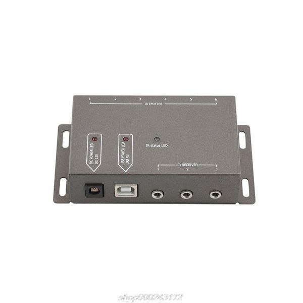 remote controlers 6 emitters 1 receiver hidden ir infrared extender system kit us m20 21 drop
remote controlers 6 emitters 1 receiver hidden ir infrared extender system kit us m20 21 drop