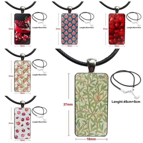 pendant necklaces for women men party pomegranate fruit glass necklace handmade half rectangle, Silver
pendant necklaces for women men party pomegranate fruit glass necklace handmade half rectangle, Silver