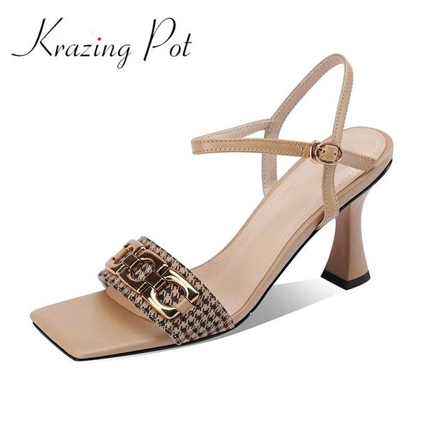 dress shoes krazing pot full grain leather high heels metal fasteners british school french romantic buckle straps women sandals l80, Black
dress shoes krazing pot full grain leather high heels metal fasteners british school french romantic buckle straps women sandals l80, Black