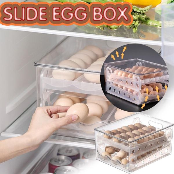grids eggs storage box for household container refrigerator transprant plastic case hohe kapazität bottles & jars
grids eggs storage box for household container refrigerator transprant plastic case hohe kapazität bottles & jars
