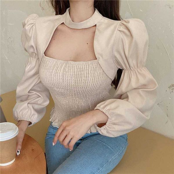 spring women puff sleeve blouse vintage shirt 2020 elegant ladies elastic casual fashion female clothing 210526, White
spring women puff sleeve blouse vintage shirt 2020 elegant ladies elastic casual fashion female clothing 210526, White