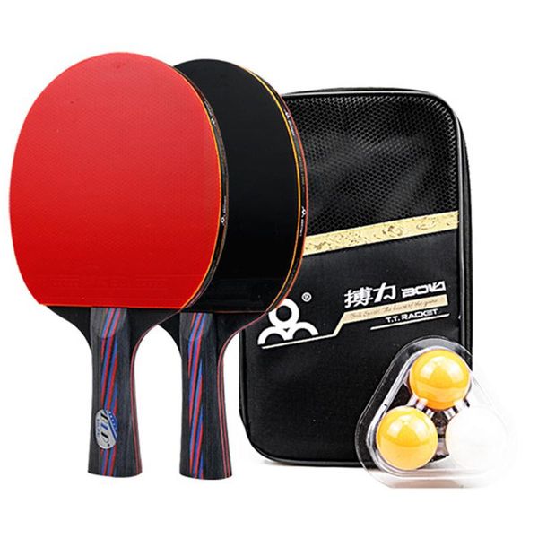 table tennis raquets set pong paddle reverse adhesive racket training rackets with balls short long handle rubber 
table tennis raquets set pong paddle reverse adhesive racket training rackets with balls short long handle rubber