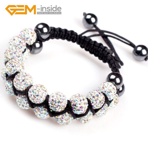 charm bracelets assorted colors 10mm rhinestone czech crystal ball hand-knotted bracelet for women girl adjustable size wholesale gifts, Golden;silver
charm bracelets assorted colors 10mm rhinestone czech crystal ball hand-knotted bracelet for women girl adjustable size wholesale gifts, Golden;silver