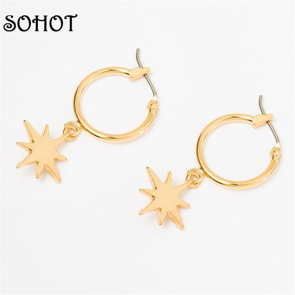 arrived small star pendant women drop earrings chic gold color alloy lady ordinary jewelry accessories brincos dangle & chandelier, Silver
arrived small star pendant women drop earrings chic gold color alloy lady ordinary jewelry accessories brincos dangle & chandelier, Silver