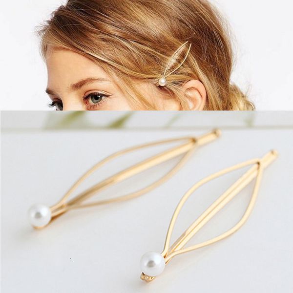 simple atmosphere jewelry versatile pearl gold hairpin side clip hairpin headdress (single price), Golden;silver
simple atmosphere jewelry versatile pearl gold hairpin side clip hairpin headdress (single price), Golden;silver