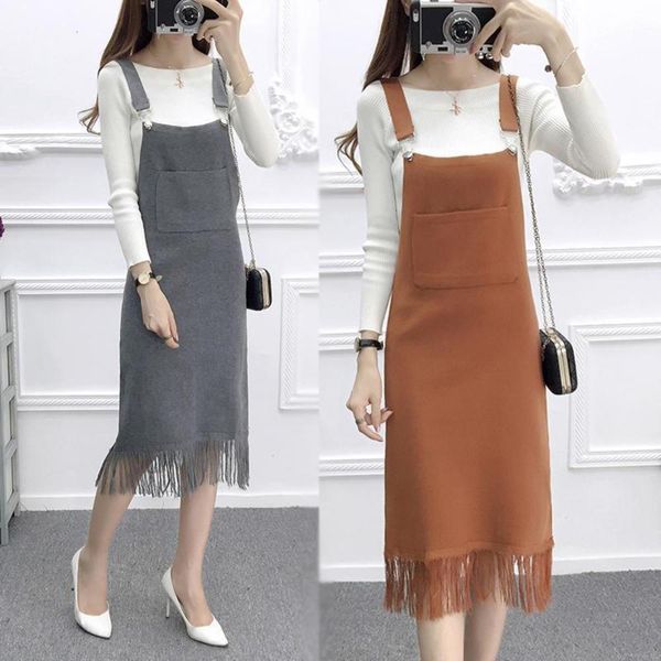 women's tracksuits tracksuitsand winter mid length sleeveless skirt women's korean one-step suspender knitted dress autumn runl, Gray
women's tracksuits tracksuitsand winter mid length sleeveless skirt women's korean one-step suspender knitted dress autumn runl, Gray