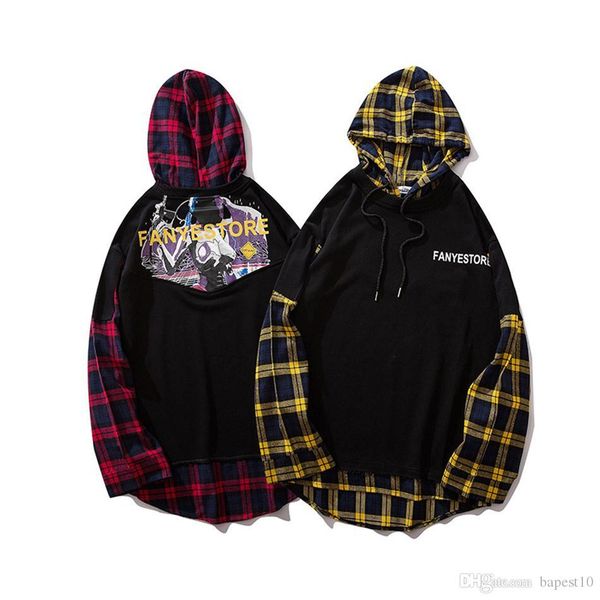 famous designer men's sweater hoodies couples match the logo plaid to create matching autumn red and yellow m-xxl sizes, Black
famous designer men's sweater hoodies couples match the logo plaid to create matching autumn red and yellow m-xxl sizes, Black