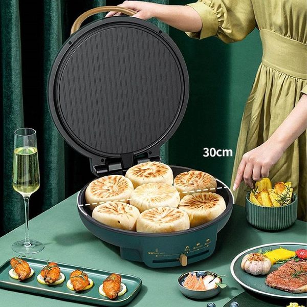 electric skillets baking pan crepe maker tortilla machine double sided heating pancake pizza maker1200w
electric skillets baking pan crepe maker tortilla machine double sided heating pancake pizza maker1200w