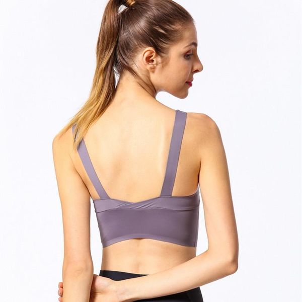 gym clothing women backless yoga bra quick dry crop padded sports activewear running shirts wireless fitness, White;black
gym clothing women backless yoga bra quick dry crop padded sports activewear running shirts wireless fitness, White;black