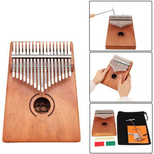 3pieces/lotthe 17-tone kalimba thumb piano has a concise shape and a unique sound hole an excellent hand feeling
3pieces/lotthe 17-tone kalimba thumb piano has a concise shape and a unique sound hole an excellent hand feeling