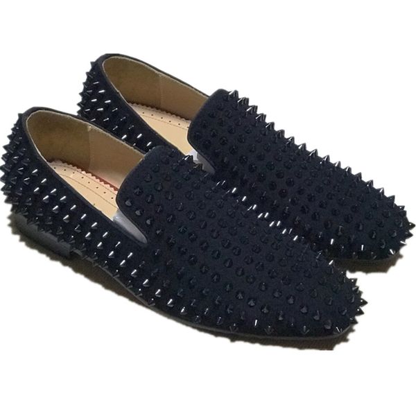 fashion mens leather shoes womens loafers red sole black brown suede patent rivet sequins loafer dress wedding business shoe size 35-46
fashion mens leather shoes womens loafers red sole black brown suede patent rivet sequins loafer dress wedding business shoe size 35-46