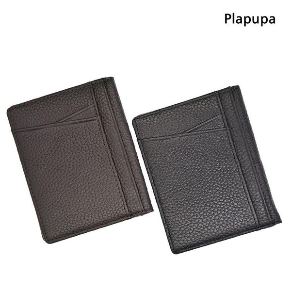 card holders genuine leather id holder fashion film window premium business wallet multi slots package customize name, Brown;gray
card holders genuine leather id holder fashion film window premium business wallet multi slots package customize name, Brown;gray