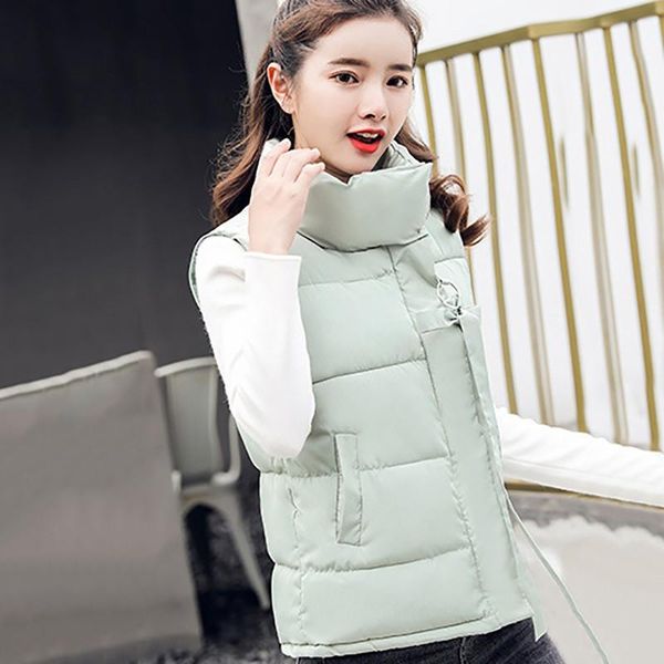 women's jackets winter women fashion thick warm zipper coats casual sleeveless turtleneck female jacket, Black;brown
women's jackets winter women fashion thick warm zipper coats casual sleeveless turtleneck female jacket, Black;brown