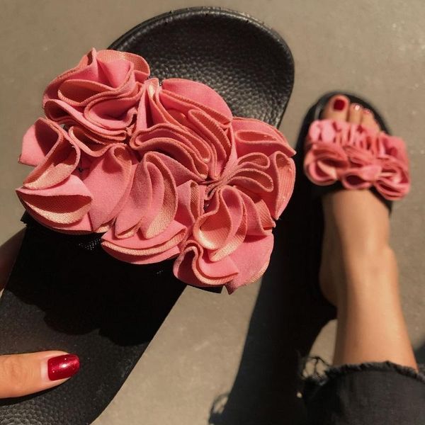 summer women slippers flowers flat sandals ladies open toe platform beach shoes casual outdoor slides female flip flops, Black
summer women slippers flowers flat sandals ladies open toe platform beach shoes casual outdoor slides female flip flops, Black
