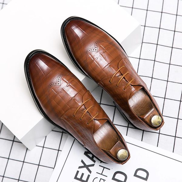 dress shoes casual men oxford light flat leather zapatos de hombre block 37-48 luxury formal retro, Black
dress shoes casual men oxford light flat leather zapatos de hombre block 37-48 luxury formal retro, Black