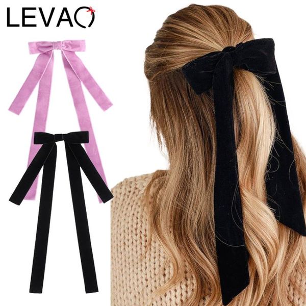 hair accessories levao solid color long ribbon clip for women velvet bowknot hairpins barrette hairgrips headwear
hair accessories levao solid color long ribbon clip for women velvet bowknot hairpins barrette hairgrips headwear