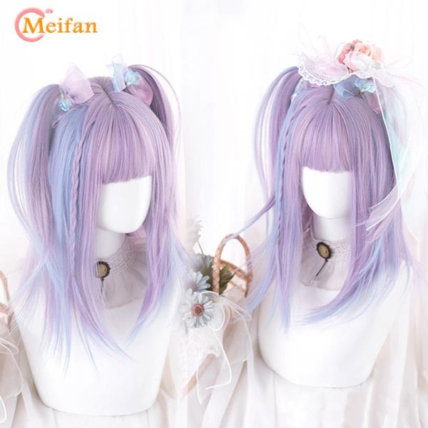synthetic wigs meifan short wavy purple pink bob for women straight lolita cosplay daily natural fake hair with bangs, Black
synthetic wigs meifan short wavy purple pink bob for women straight lolita cosplay daily natural fake hair with bangs, Black