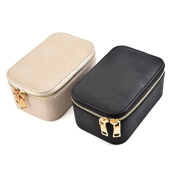 jewelry pouches, bags travel box pu leather cosmetics packing case zipper earring necklace rings display storage organizer, Pink;blue
jewelry pouches, bags travel box pu leather cosmetics packing case zipper earring necklace rings display storage organizer, Pink;blue