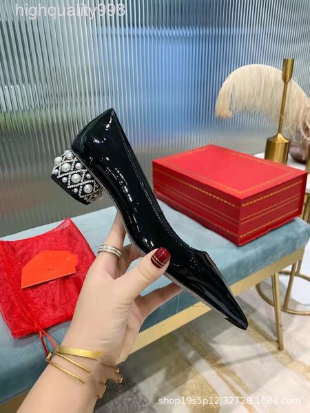 dress shoes r family pearl thick heel sandals spring and summer shallow mouth pointed high heels banquet temperament single shoe net red, Black
dress shoes r family pearl thick heel sandals spring and summer shallow mouth pointed high heels banquet temperament single shoe net red, Black