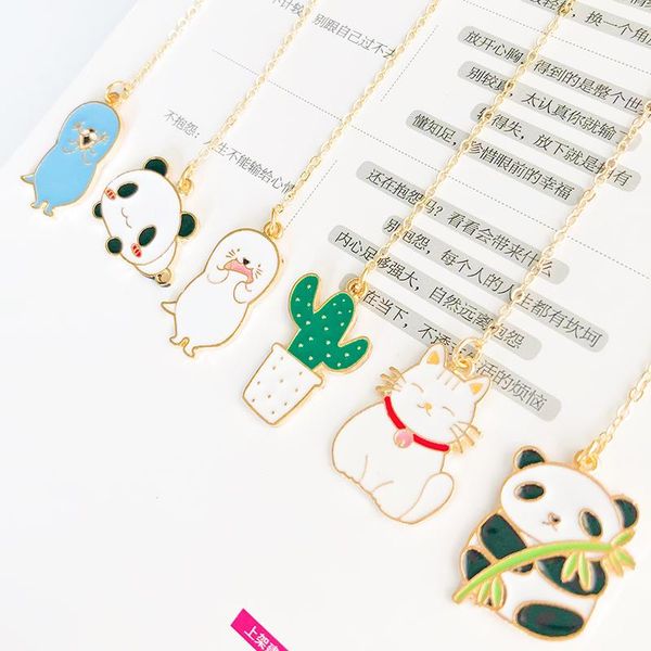 panda cat bookmarks for books stationery teacher gift cute metal tassel pendant bookmark cartoon book markers school
panda cat bookmarks for books stationery teacher gift cute metal tassel pendant bookmark cartoon book markers school