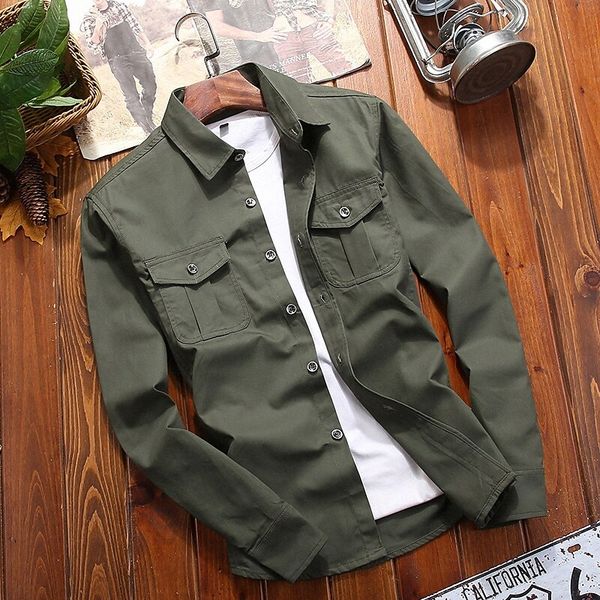 men's shirt non-printing solid color turndown casual daily long sleeve cotton simple blue army green khaki / spring 761b#, White;black
men's shirt non-printing solid color turndown casual daily long sleeve cotton simple blue army green khaki / spring 761b#, White;black