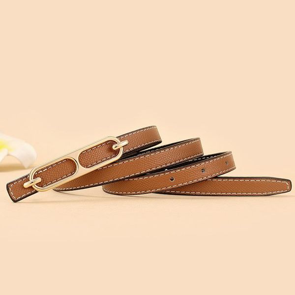 belts fashion ladies belt cowhide leather thin metal buckle all-match decorative skirt windbreaker jeans, Black;brown
belts fashion ladies belt cowhide leather thin metal buckle all-match decorative skirt windbreaker jeans, Black;brown