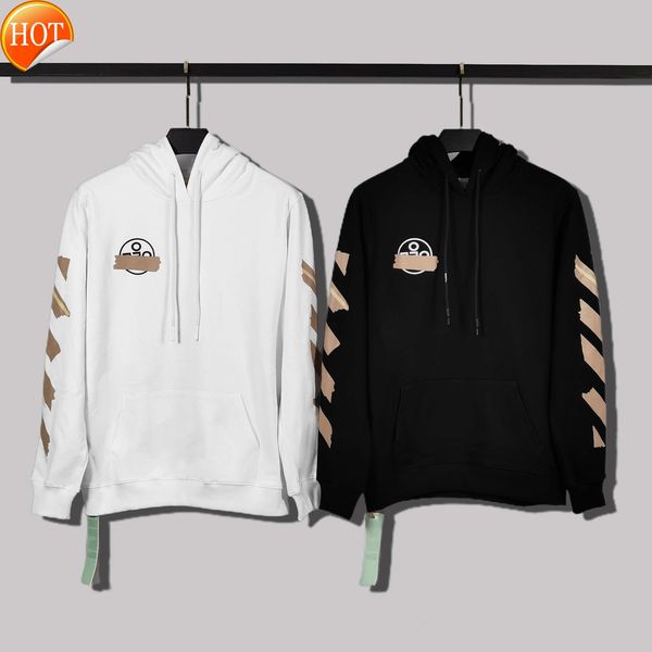 street new off round high badge rubber strip hoodie in autumn and winter 2021, Black
street new off round high badge rubber strip hoodie in autumn and winter 2021, Black