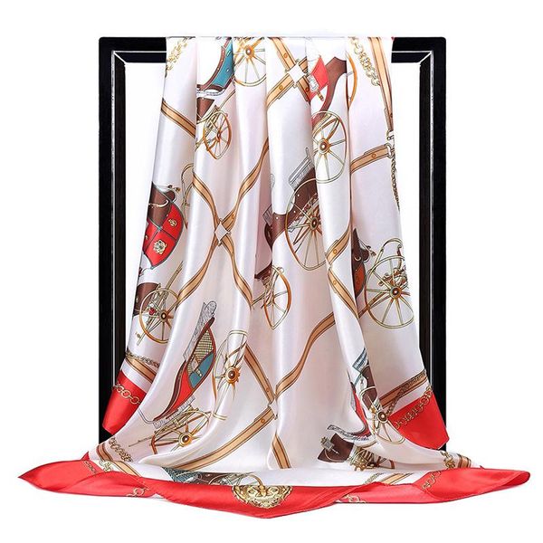 scarves fashion silk satin women hair scarf floral print handkerchief shawls and wraps hijab scarfs female 90*90cm neck for lady, Blue;gray
scarves fashion silk satin women hair scarf floral print handkerchief shawls and wraps hijab scarfs female 90*90cm neck for lady, Blue;gray