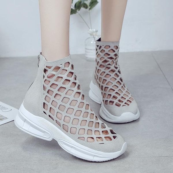 boots height increase girl summer rome cool women hollow soft shoes ankle for botines mujer, Black
boots height increase girl summer rome cool women hollow soft shoes ankle for botines mujer, Black