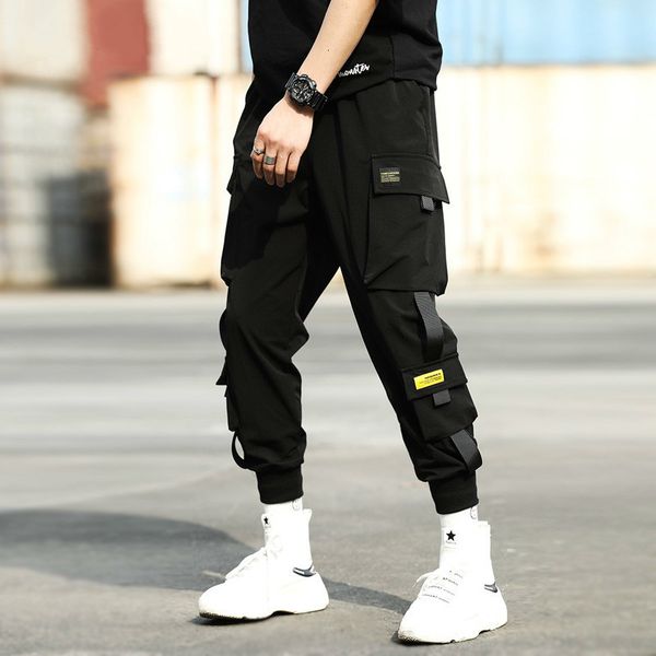 men's pants black cargo hip hop harem baggy male trousers pockets ribbon youth streetwear pantalon homme a8bd
men's pants black cargo hip hop harem baggy male trousers pockets ribbon youth streetwear pantalon homme a8bd