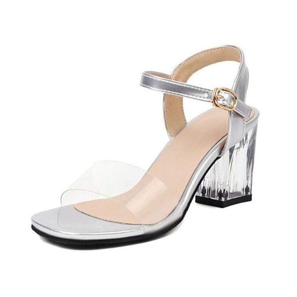 gladiator women sandals pvc square heel transparent high heels fashion summer party ladies shoes bc4-2, Black
gladiator women sandals pvc square heel transparent high heels fashion summer party ladies shoes bc4-2, Black