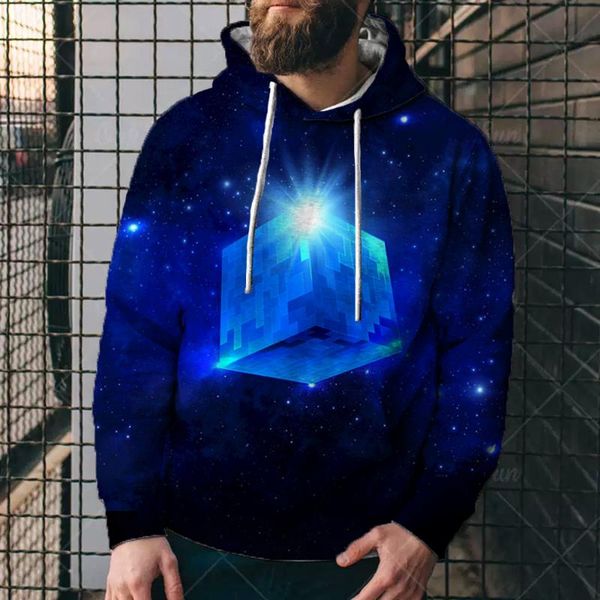 men's hoodies & sweatshirts meteor mini space square star men 3d digital printing loose comfortable large size sports hoodie manufactur, Black
men's hoodies & sweatshirts meteor mini space square star men 3d digital printing loose comfortable large size sports hoodie manufactur, Black