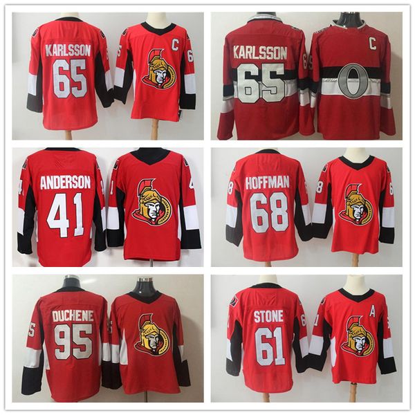 team ottawa senators jerseys hockey 65 erik karlsson jersey 41 craig anderson 61 mark stone 68 mike hoffman 95 matt duchene red 100 classic, Black;red
team ottawa senators jerseys hockey 65 erik karlsson jersey 41 craig anderson 61 mark stone 68 mike hoffman 95 matt duchene red 100 classic, Black;red