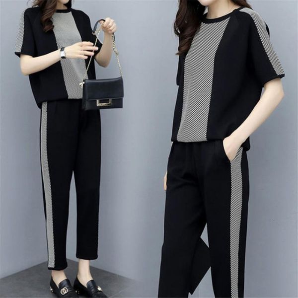 tracksuit two piece set summer womens pants clothes short sleeve t shirt and suit casual loose sets sportswear outfit, White
tracksuit two piece set summer womens pants clothes short sleeve t shirt and suit casual loose sets sportswear outfit, White