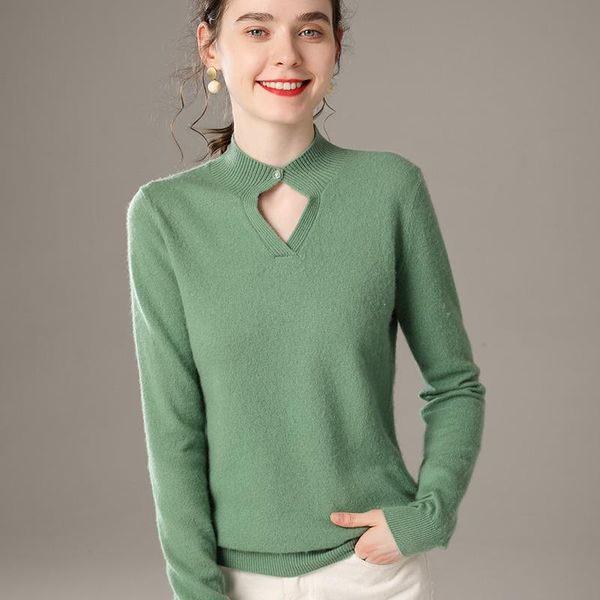 women's sweaters lhzsyy pure wool sweater women' half high collar one button short bottoming shirt 2021 autumn winter loose cashme, White;black
women's sweaters lhzsyy pure wool sweater women' half high collar one button short bottoming shirt 2021 autumn winter loose cashme, White;black