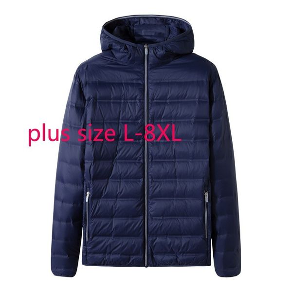 new arrival men super large autumn winter fashion hooded lightweight down jacket casual plus size lxl2xl3xl4xl5xl6xl7xl8xl, Black
new arrival men super large autumn winter fashion hooded lightweight down jacket casual plus size lxl2xl3xl4xl5xl6xl7xl8xl, Black
